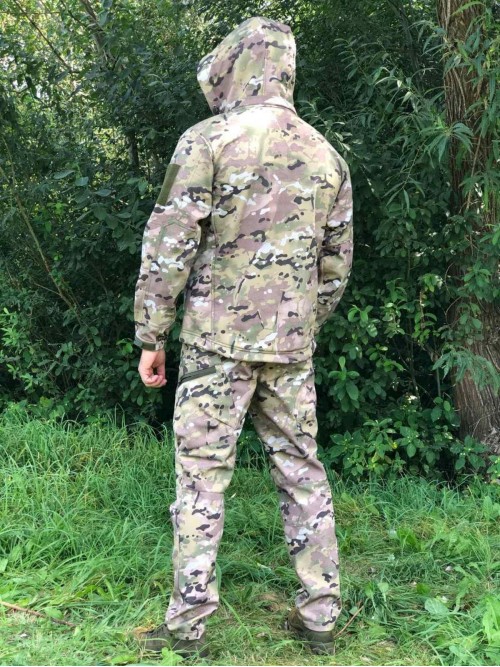 Костюм тактичний мультикам Soft Shell демісезон Костюм тактичний мультикам Soft Shell демісезон