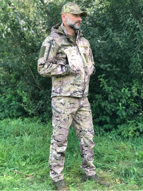 Костюм тактичний мультикам Soft Shell демісезон Костюм тактичний мультикам Soft Shell демісезон