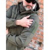 Куртка тактична софтшел хакі з липучками