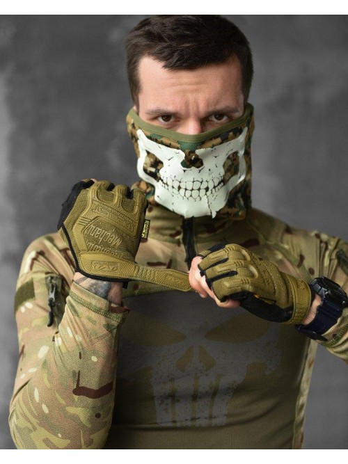 Рукавички тактичні безпалі Mechanix M-Pact Gloves Khaki Рукавички тактичні безпалі Mechanix M-Pact Gloves Khaki