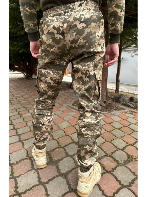 Штани джогери піксель
