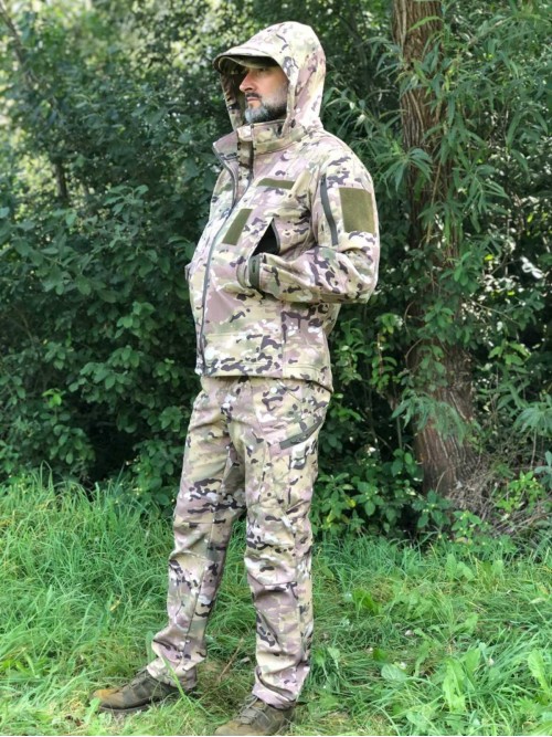 Костюм тактичний мультикам Soft Shell демісезон Костюм тактичний мультикам Soft Shell демісезон