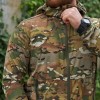 Легка тактична водонепроникна куртка Military мультикам