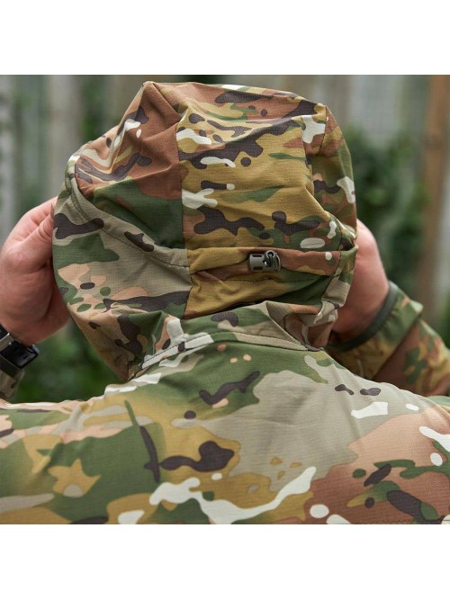 Легка тактична водонепроникна куртка Military мультикам Легка тактична водонепроникна куртка Military мультикам