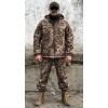 Костюм комбінезон + куртка Soft Shell піксель зимовий
