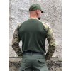 Реглан тактичний з гербом мультикам + хакі ХБ