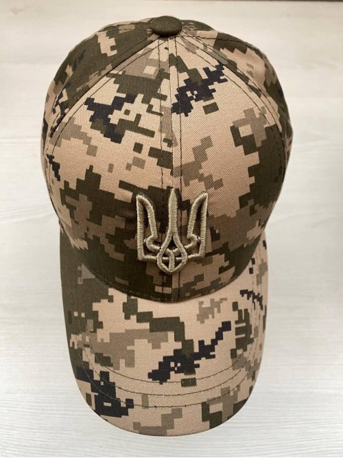Бейсболка вишивка - герб Піксель