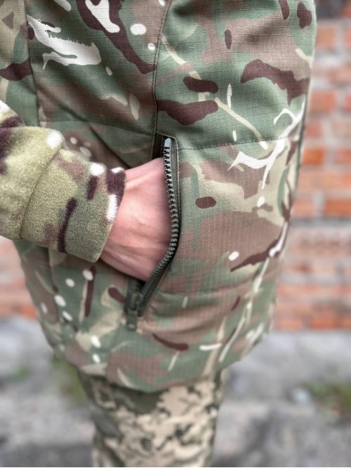 Жилетка мультикам ріпстоп на флісі Жилетка мультикам ріпстоп на флісі