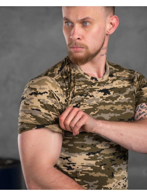Футболка тактична піксель