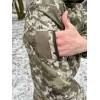 Бушлат піксель з знімним хутром v2