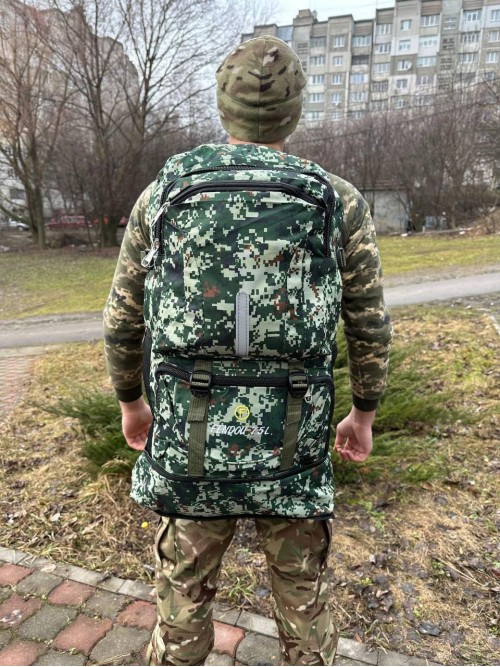 Рюкзак піксель 70Л v3