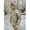 Бушлат піксель з знімним хутром v2