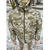 Бушлат піксель з знімним хутром v2