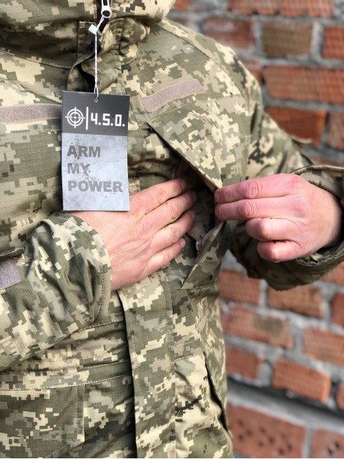 Парка тактична піксель ріпстоп всередині Omni-Heat Парка тактична піксель ріпстоп всередині Omni-Heat