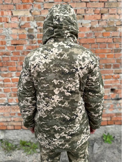 Бушлат зимовий піксель