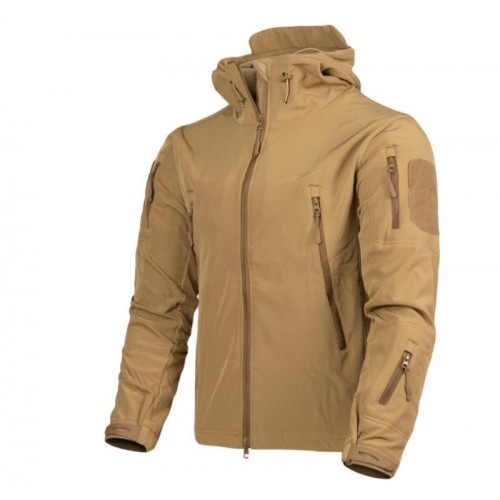 Тактична куртка ESDY SoftShell койот