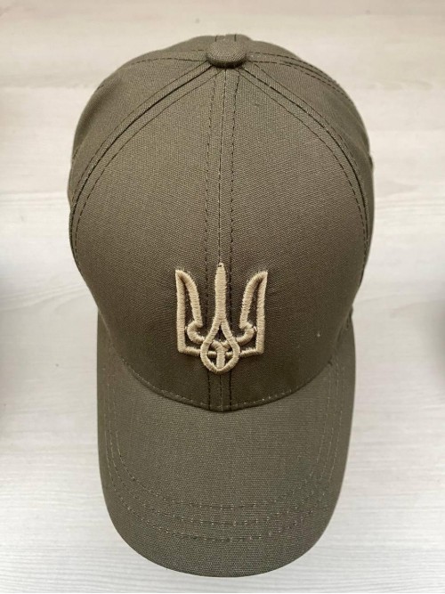 Бейсболка вишивка герб Хакі