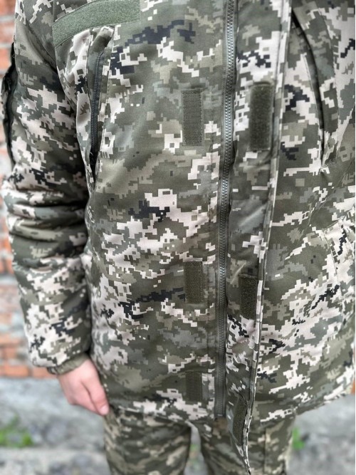 Бушлат зимовий піксель