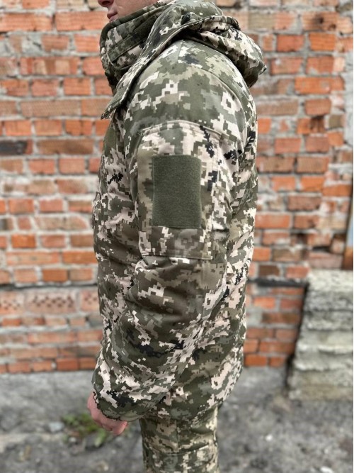 Бушлат зимовий піксель