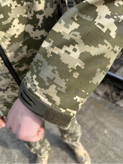 Куртка піксель ріпстоп на флісі v2 Куртка піксель ріпстоп на флісі v2