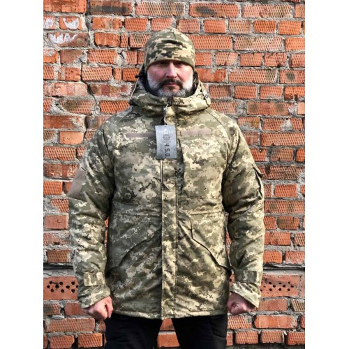 Парка тактична піксель ріпстоп всередині Omni-Heat Парка тактична піксель ріпстоп всередині Omni-Heat