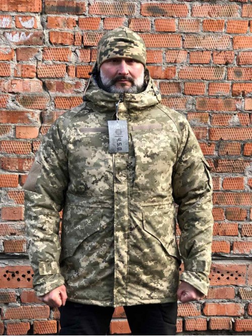 Парка тактична піксель ріпстоп всередині Omni-Heat