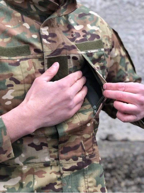 Форма тактична мультикам ріпстоп з наколінниками Форма тактична мультикам ріпстоп з наколінниками