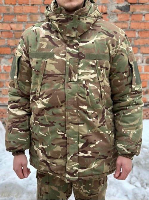 Бушлат зимовий тактичний мультикам v2