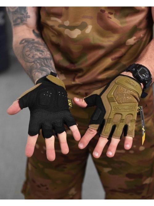 Рукавички тактичні безпалі Mechanix M-Pact Gloves Coyote Рукавички тактичні безпалі Mechanix M-Pact Gloves Coyote