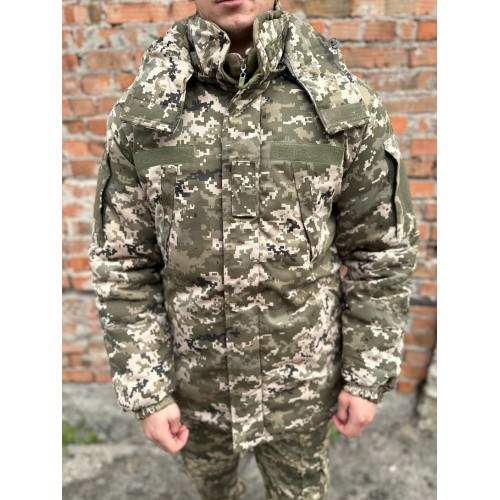 Бушлат зимовий піксель