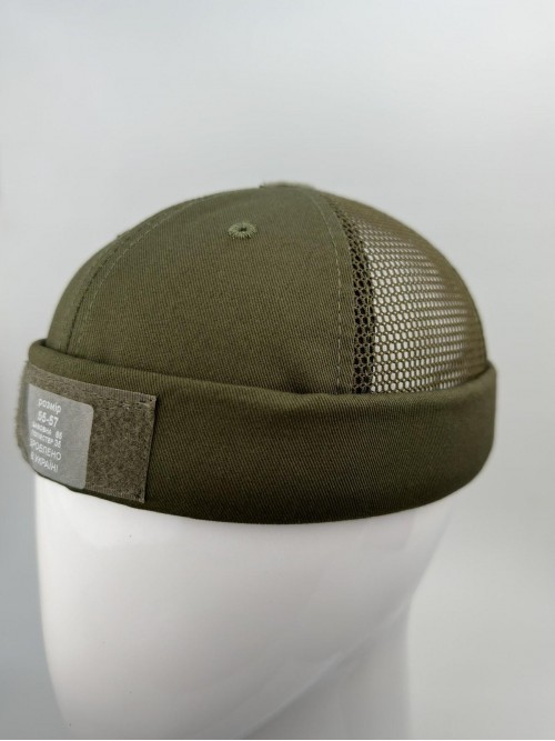 Doker- cap, з сіткою. Кепка без козирка з сіткою та липучкою Піксель, Мультикам, Хакі