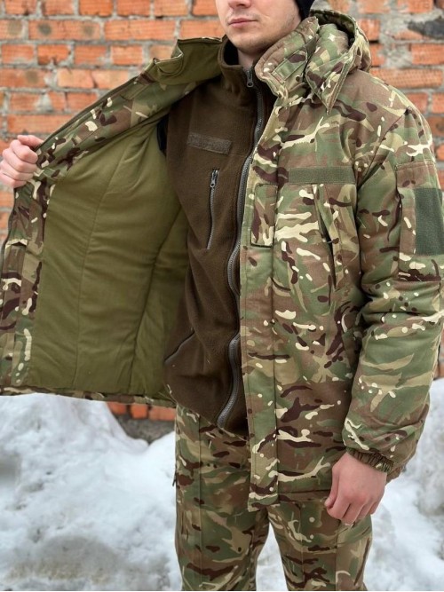 Бушлат зимовий тактичний мультикам v2