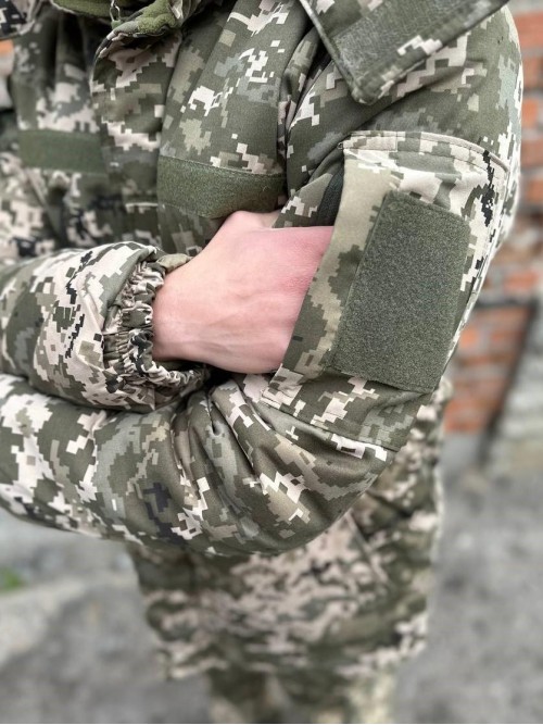 Бушлат зимовий піксель