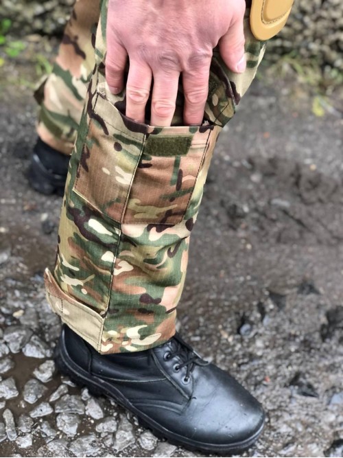 Форма тактична мультикам ріпстоп з наколінниками Форма тактична мультикам ріпстоп з наколінниками