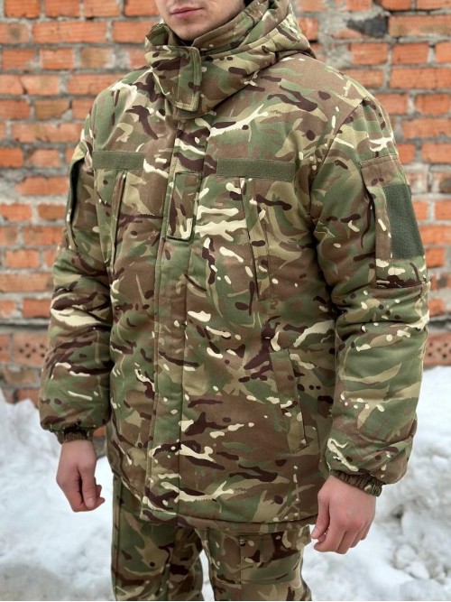 Бушлат зимовий тактичний мультикам v2
