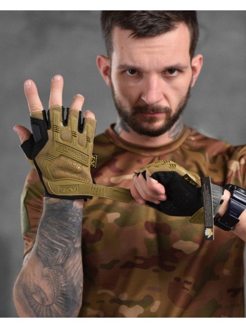 Рукавички тактичні безпалі Mechanix M-Pact Gloves Coyote Рукавички тактичні безпалі Mechanix M-Pact Gloves Coyote