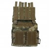 Плитоноска MOLLE MM-14 з підсумками для магазинів піксель