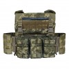 Плитоноска MOLLE MM-14 з підсумками для магазинів піксель