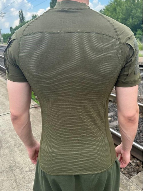 Убакс тактичний бойова сорочка з коротким рукавом ESDY Tactical Frog T-Shirt Olive Убакс тактичний бойова сорочка з коротким рукавом ESDY Tactical Frog T-Shirt Olive