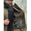Зимова тактична куртка Soft Shell з утепленням Omni-Heat олива