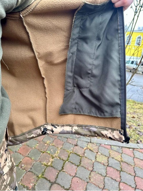 Куртка softshell піксель