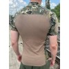 Убакс тактичний бойова сорочка з коротким рукавом ESDY Tactical Frog T-Shirt Multicam