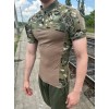 Убакс тактичний бойова сорочка з коротким рукавом ESDY Tactical Frog T-Shirt Multicam