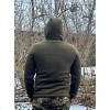 Кофта флісова Грізлі з капюшоном Олива