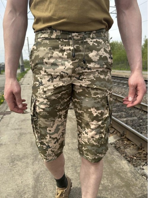 Шорти тактичні піксель