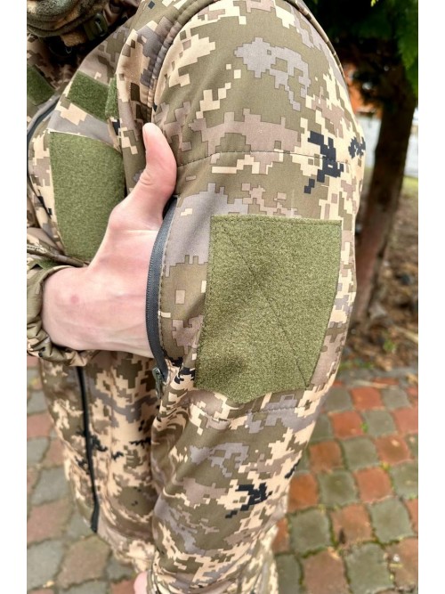 Куртка softshell піксель