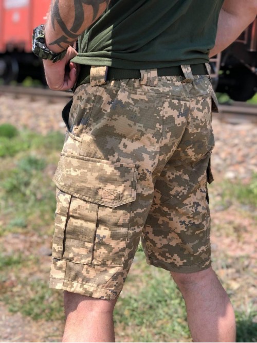 Тактичні шорти Піксель ріп-стоп