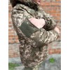 Тепла водонепроникна куртка піксель Soft Shell з утепленням Omni-Heat