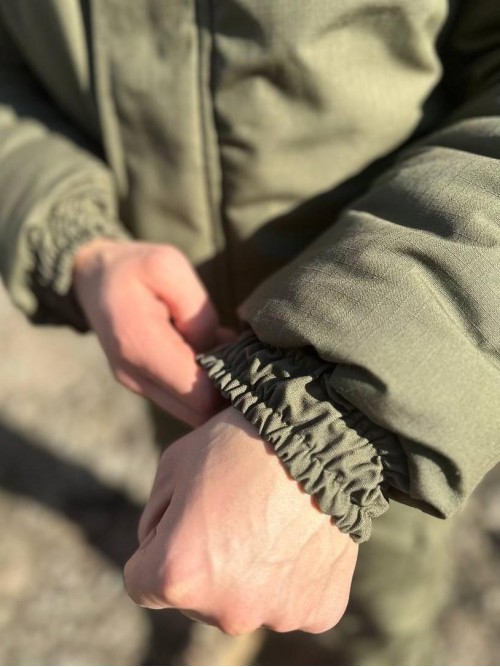 Бушлат зимовий хакі на флісі Бушлат зимовий хакі на флісі