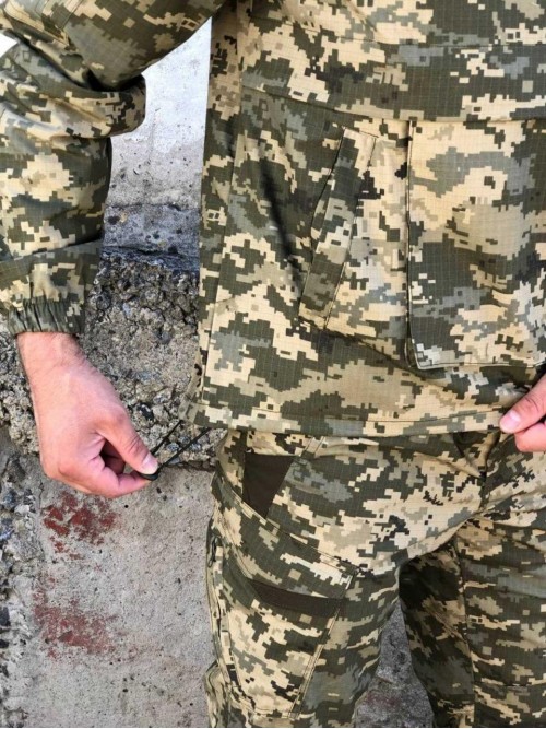 Тактична військова куртка Анорак піксель